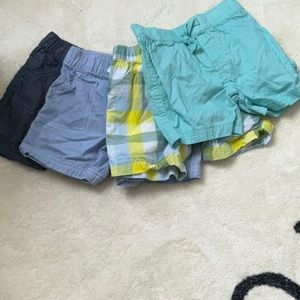 First Impressions bundle of pull-up shorts. 6-9m